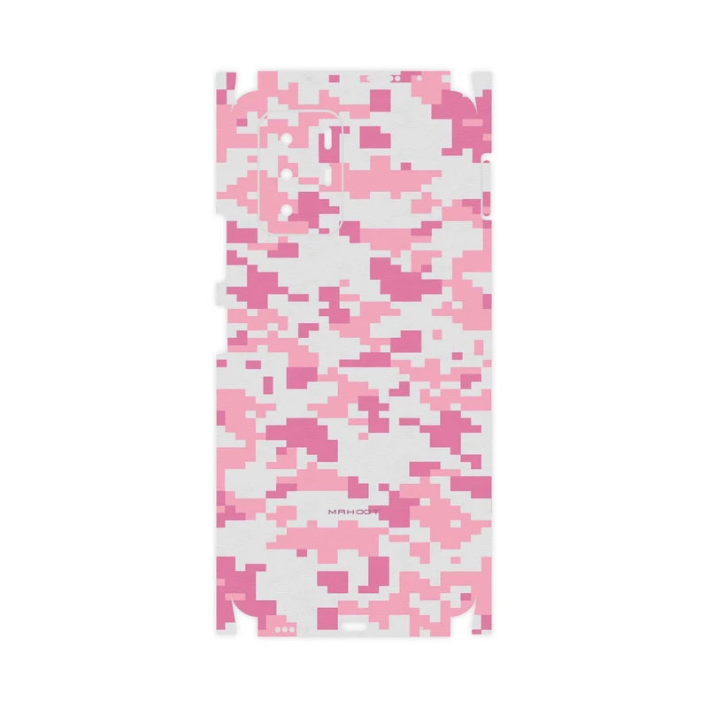 برچسب پوششی ماهوت مدل Army-Pink-pixel-FullSkin مناسب برای گوشی موبایل شیائومی Redmi Note 10 Pro