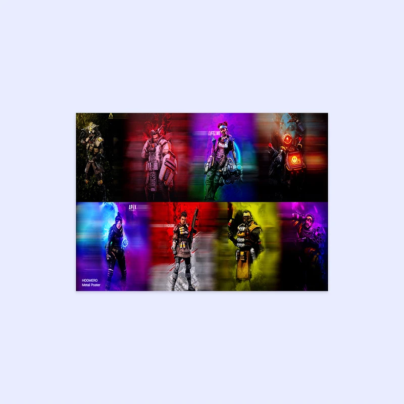 پوستر هومرو مدل فلزی طرح بازی Apex Legends کد PS202