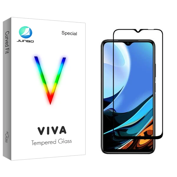 محافظ صفحه نمایش سرامیکی جانبو مدل Viva مناسب برای گوشی موبایل شیائومی Redmi 9 Power