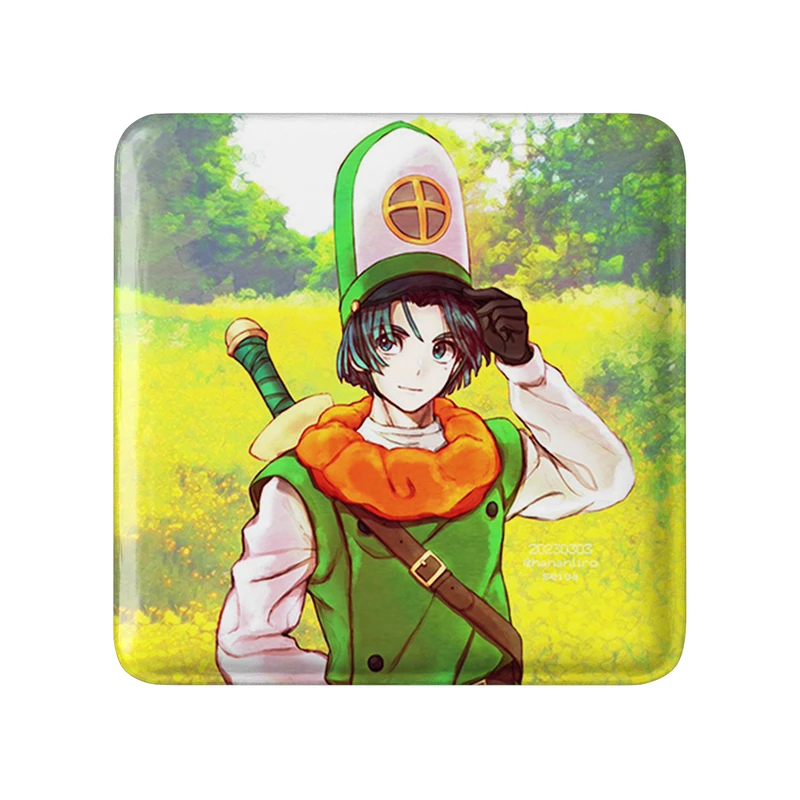مگنت خندالو طرح بازی دراگون کوئست (Dragon Quest) مدل مربعی کد 35259