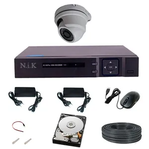 سیستم امنیتی ان آی کی مدل AHD D804 _ 2MP