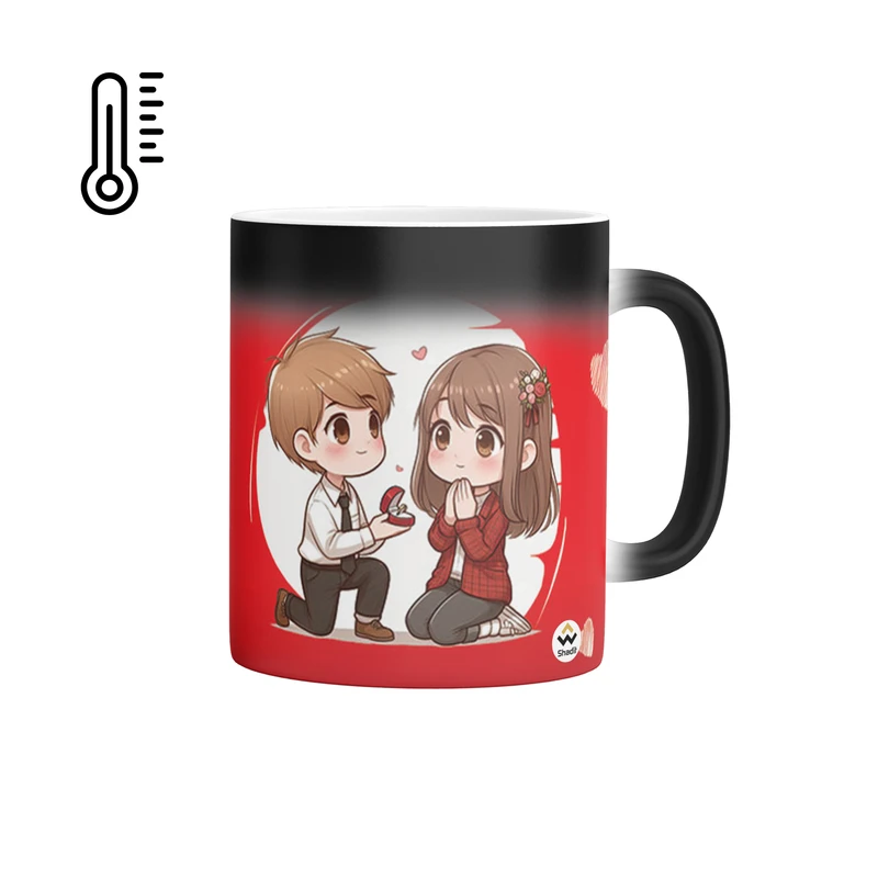 ماگ حرارتی شادیت طرح دوستت دارم کد 32