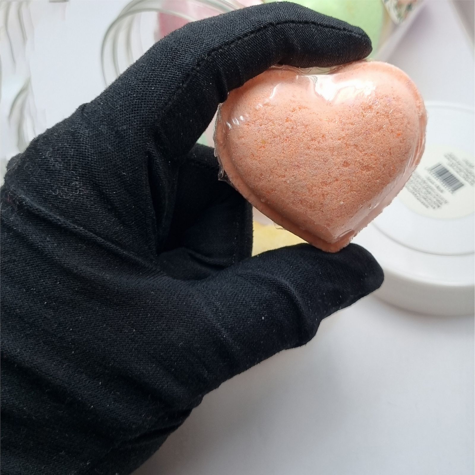 کوکتل پدیکور ایمنس هربال مدل قلب کد HEART-MID12 وزن 500 گرم مجموعه 12 عددی -  - 4
