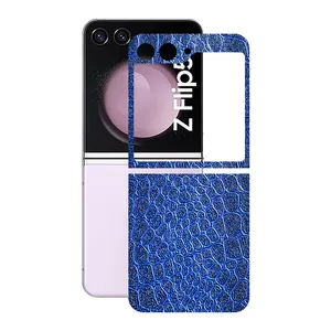 Remax cover sticker Leth model snakeskin design suitable for Samsung Galaxy Z Flip5 mobile phone