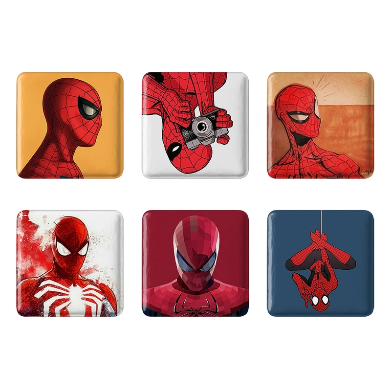 پیکسل خندالو مدل مرد عنکبوتی کد 115A مجموعه 6 عددی