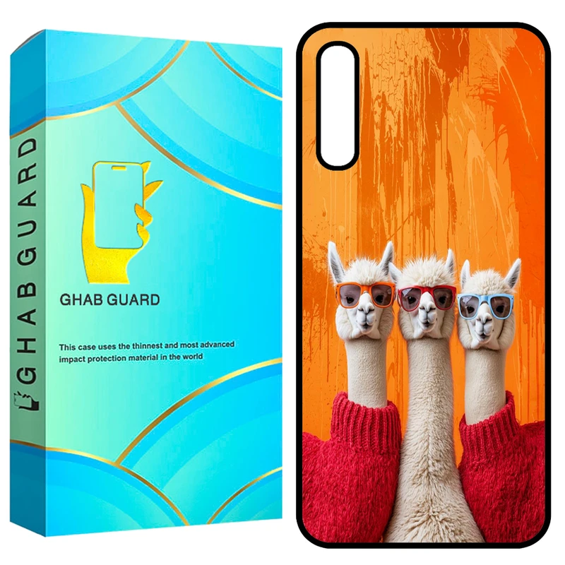 کاور قاب گارد طرح لاما مدل GCHPA50 مناسب برای گوشی موبایل سامسونگ Galaxy A50 / A50s / A30s