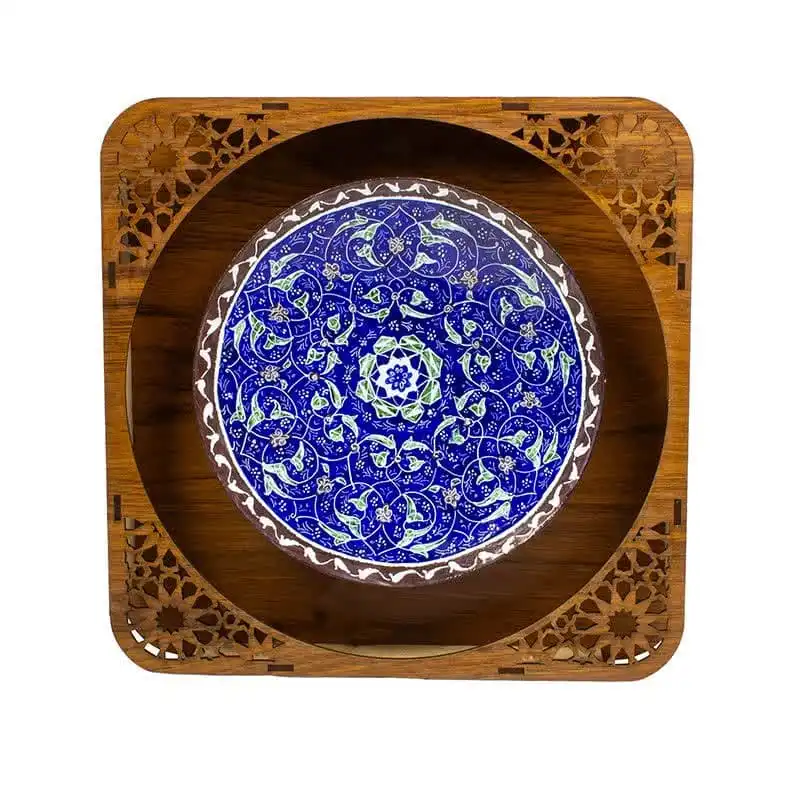 بشقاب میناکاری مدل M18-1