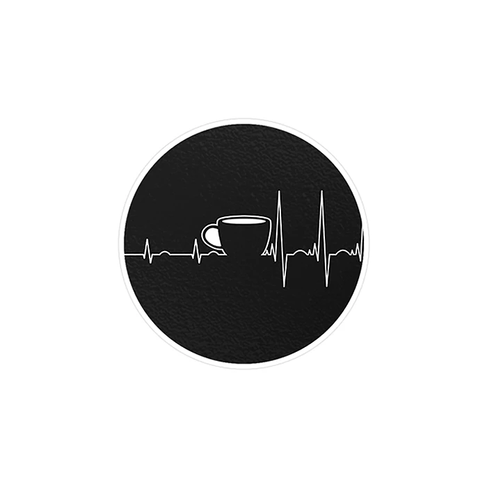 استیکر لپ تاپ ماسا دیزاین طرح قهوه مدل STK949