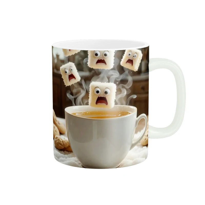 ماگ پاد آفرین طرح فنجون کد 5607