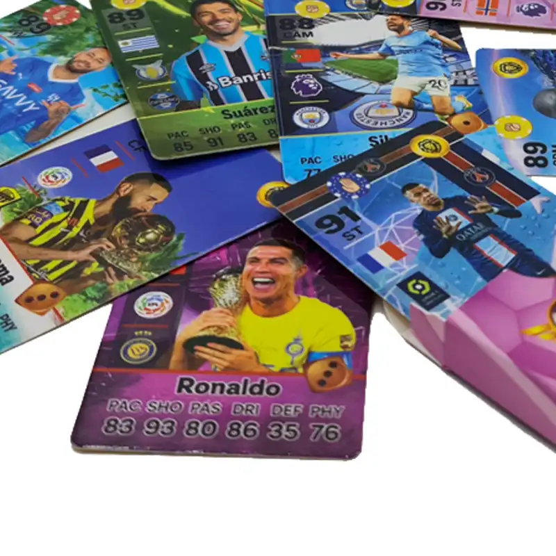 بازی فکری مدل کارت فوتبال FC-2024-8 بسته 8 عددی