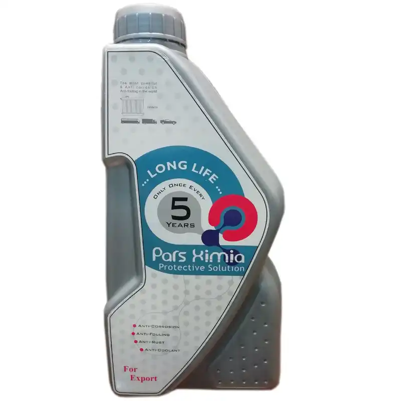 محلول ضدرسوب وخوردگی رادیاتور پارس کیمیا مدل PL1-100 حجم 1000میلی لیتر