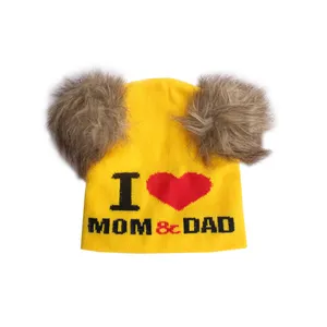 کلاه بافتنی بچگانه مدل KBH-01