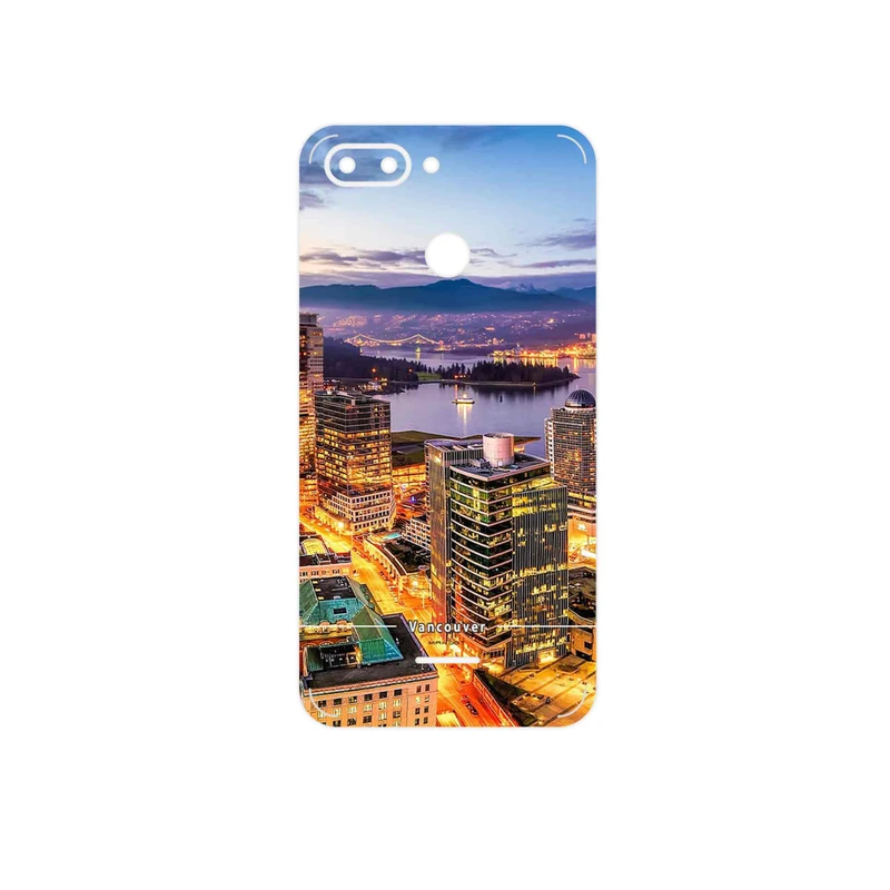 برچسب پوششی ماهوت مدل City of Vancouver مناسب برای گوشی موبایل شیائومی Redmi 6