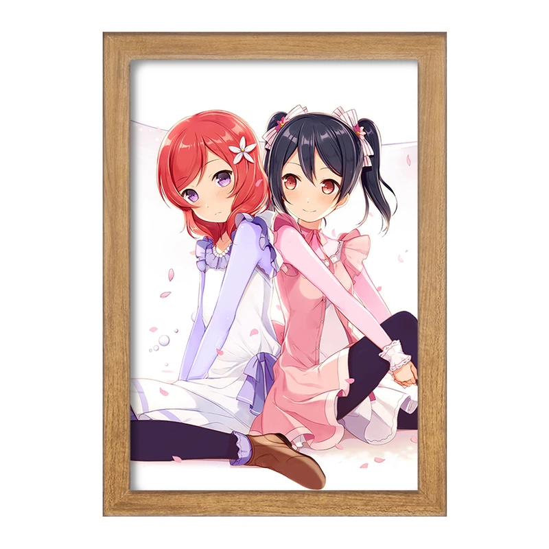 تابلو خندالو مدل نیکو و ماکی انیمه لاو لایو Love Live  کد 18292