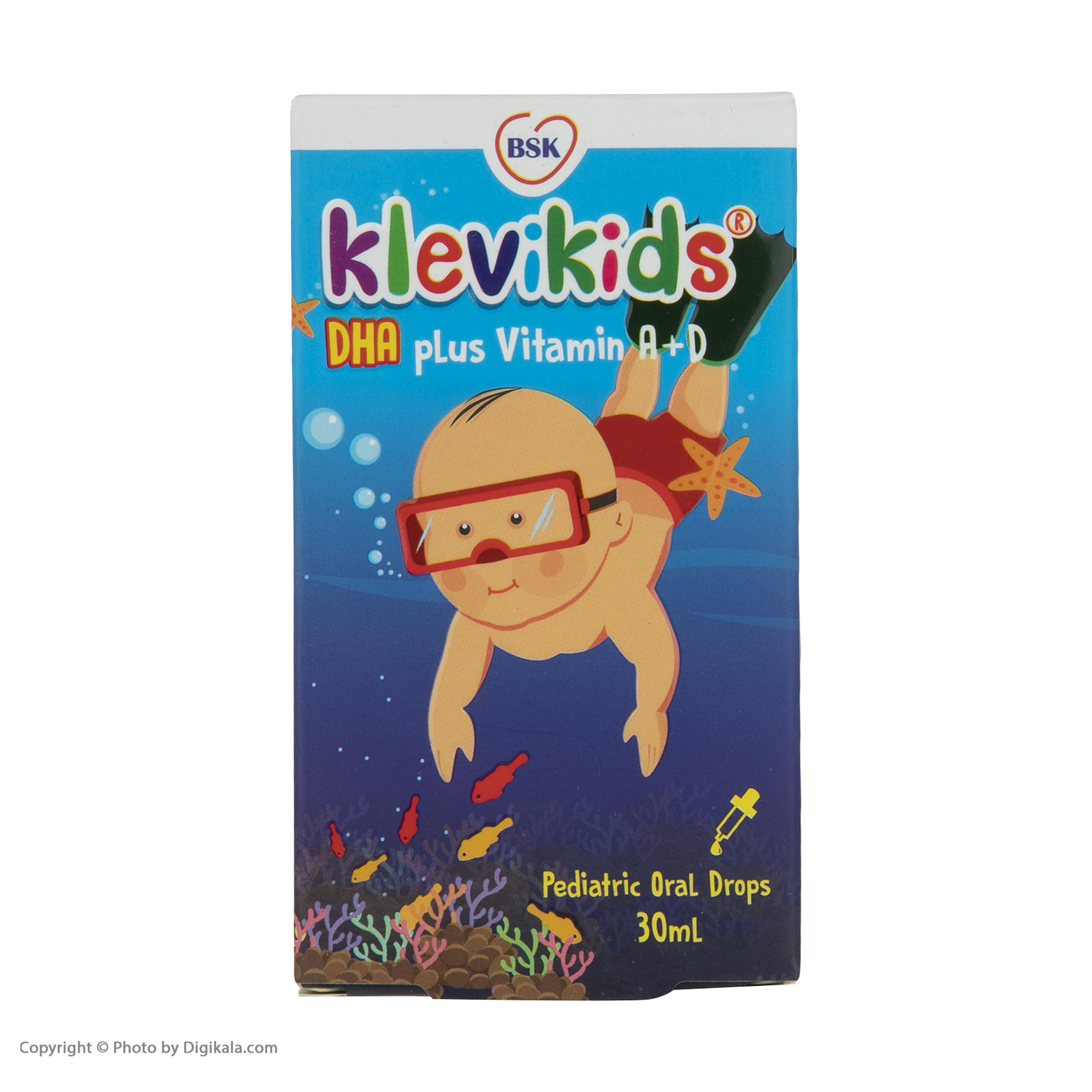 قطره کلوی کیدز بی اس کی حجم 30 میلی لیتر