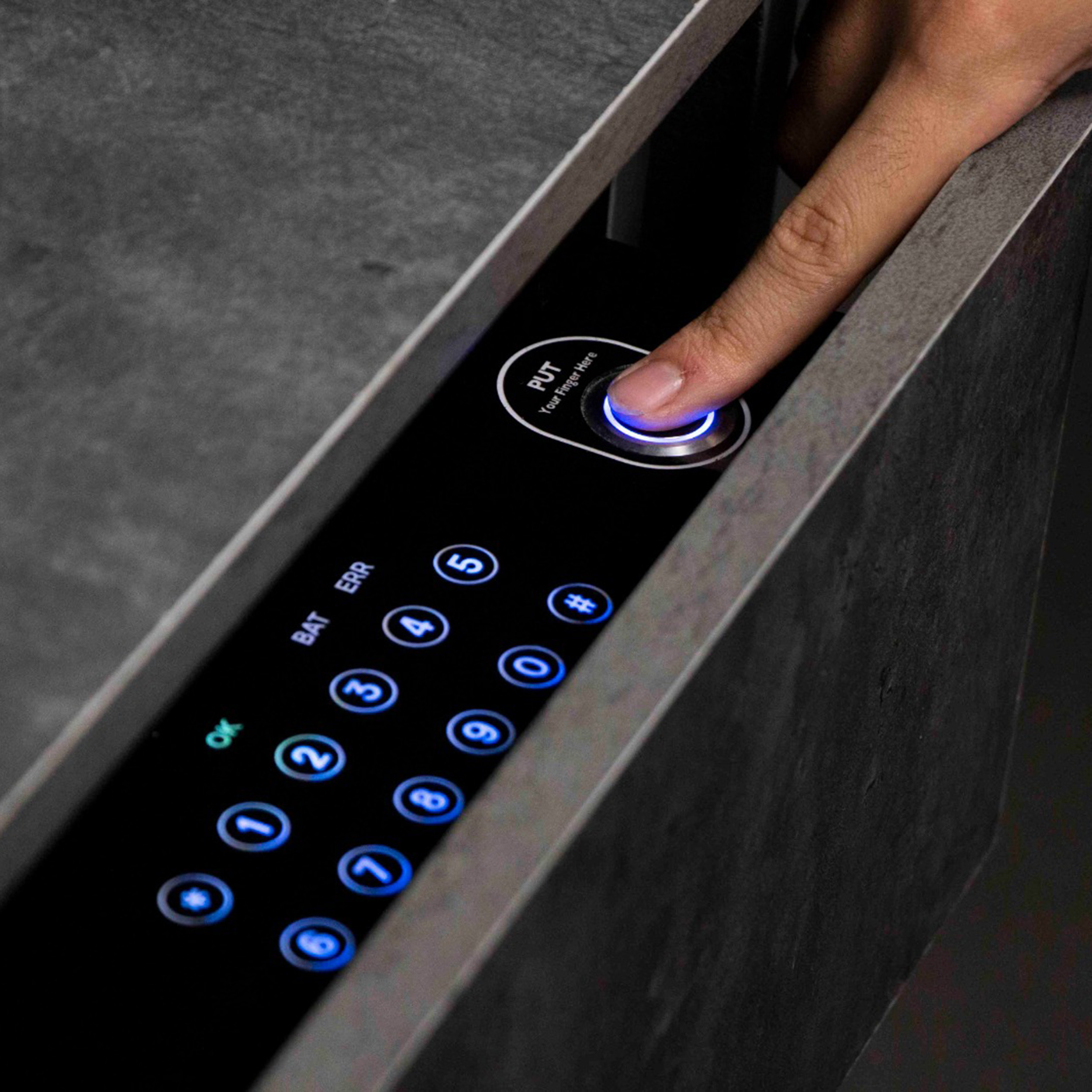 صندوق الکترونیکی فکتور مدل اثر انگشتی sbx1+