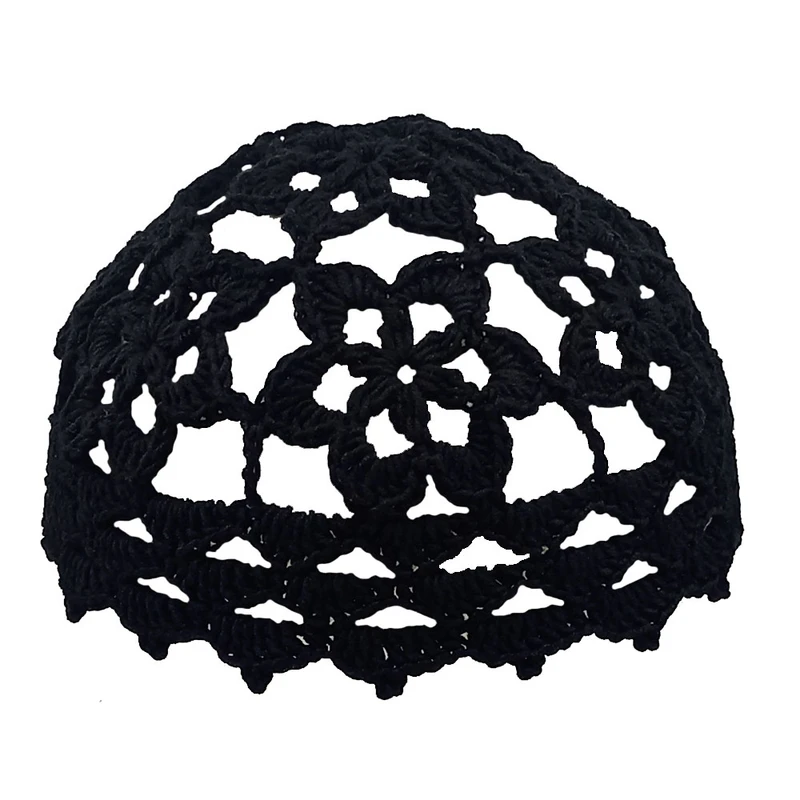 کلاه دستبافت زنانه مدل گل کد 0111629