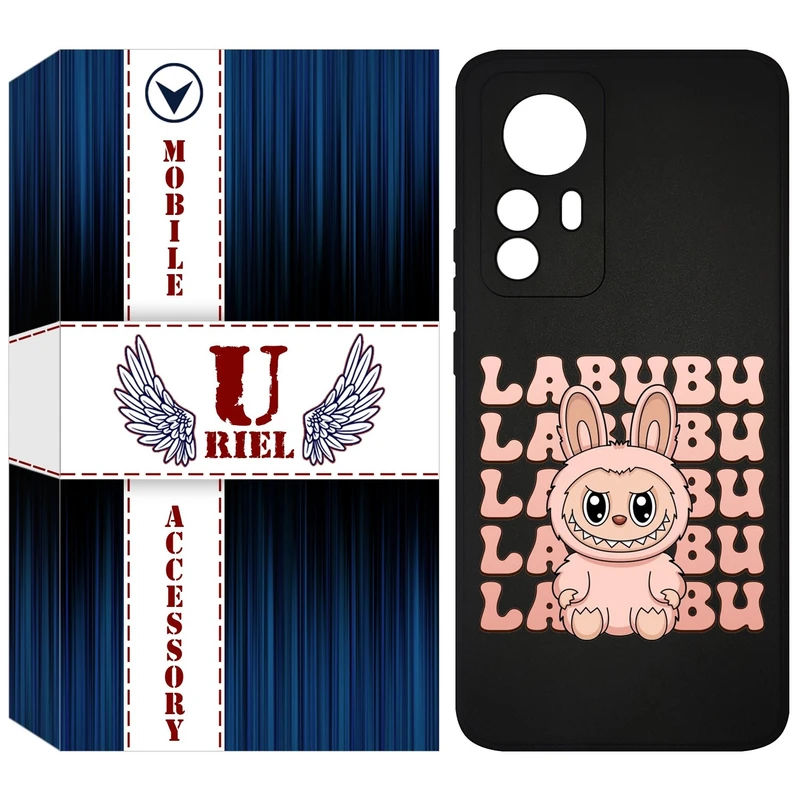 کاور یوریل قاب مدل KSH کد 133 طرح عروسک لبوبو مناسب برای گوشی موبایل شیائومی 12T Pro / Redmi K50 Ultra