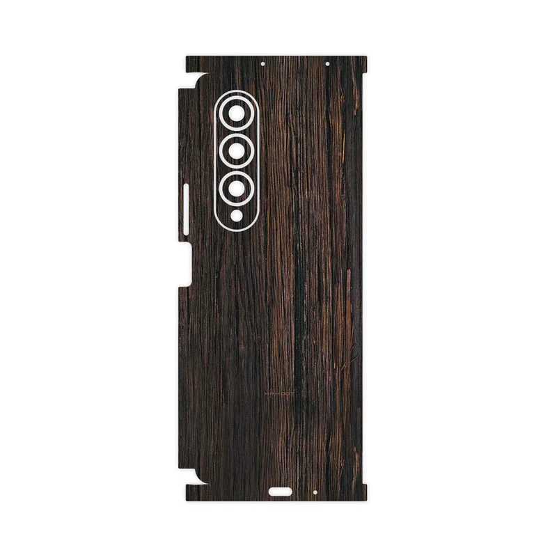 برچسب پوششی ماهوت مدل Burned_Wood-FullSkin مناسب برای گوشی موبایل سامسونگ Galaxy Z Fold4