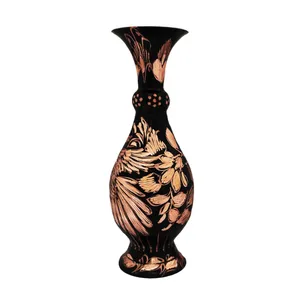 گلدان مسی مدل الماس تراش کد almas16