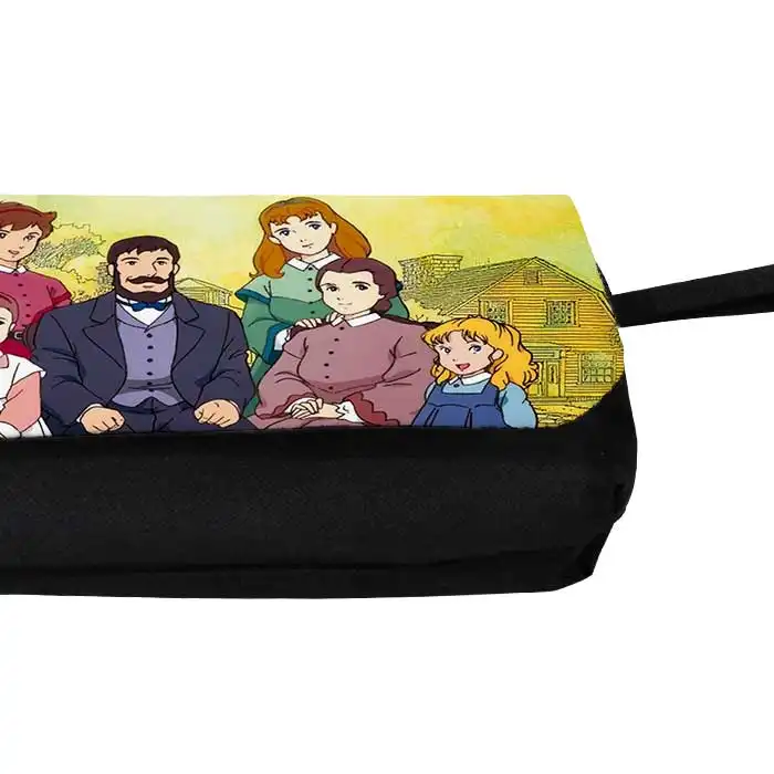 جامدادی مدل دوزیپ طرح انیمه زنان کوچک کد NI260