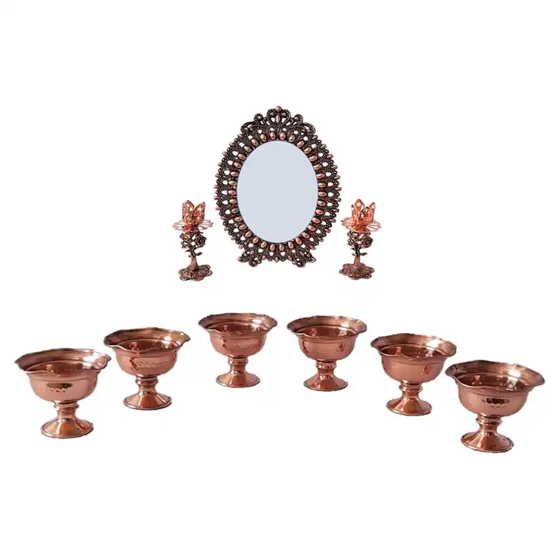 ست 9 تکه هفت سین مسی کد GM136