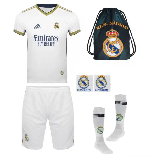 ست شش تکه لباس ورزشی مردانه طرح رئال مادرید مدل بلینگام 2024