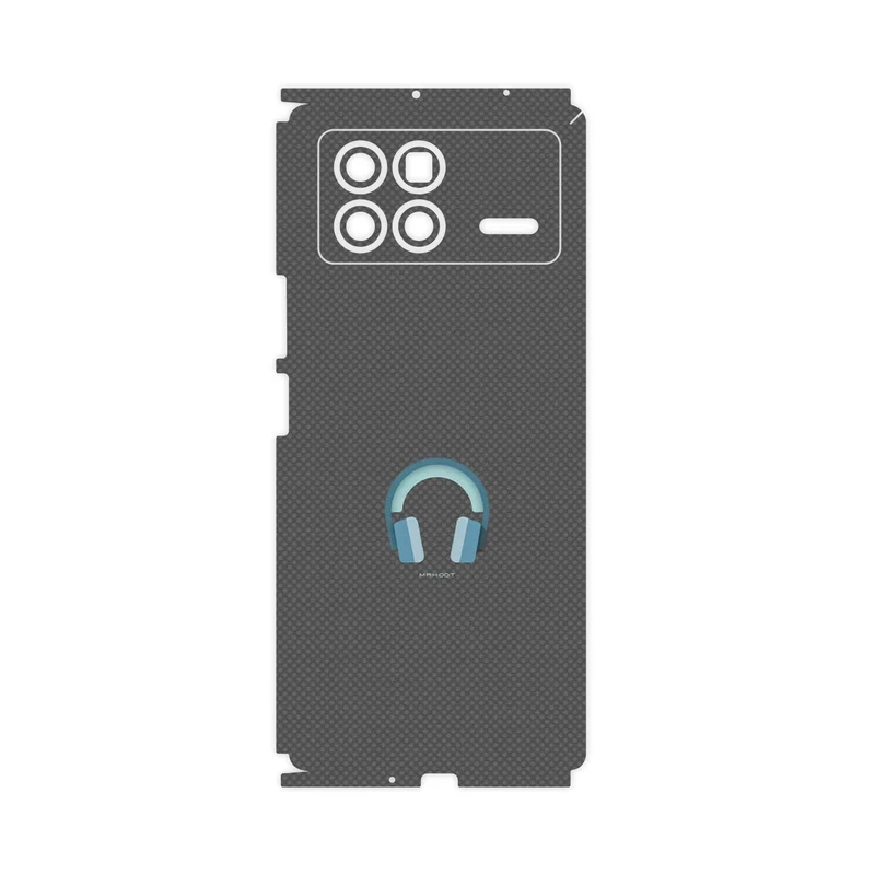 برچسب پوششی ماهوت مدل Minimal Headphone Icon-FullSkin مناسب برای گوشی موبایل شیائومی Mix Fold 3