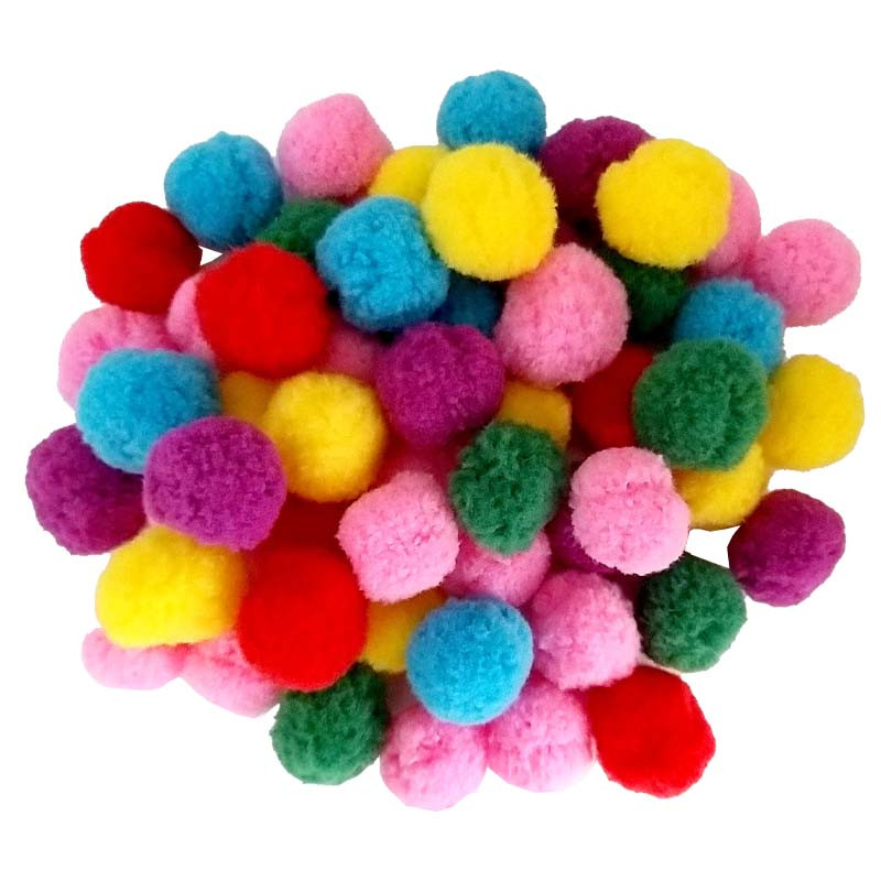 توپک پوم پوم کد TP3 بسته 40 عددی