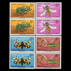 تمبر یادگاری مدل خارجی مجموعه 8 عددی