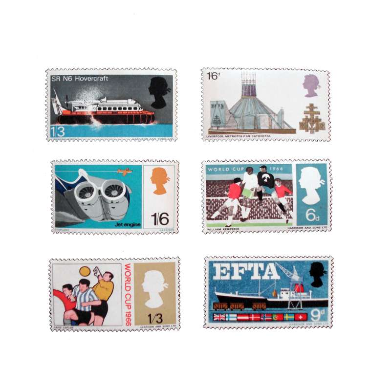 تمبر یادگاری مدل ورزشی کد DS187 مجموعه 6 عددی