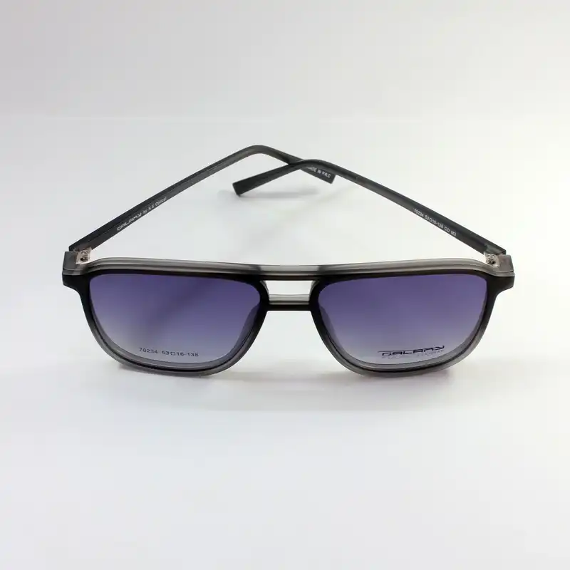 فریم عینک طبی گلکسی مدل 70234 به همراه کاور آفتابی