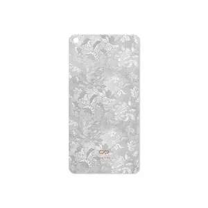 MAHOOT Silver-Wildflower Cover Sticker for Lenovo Phab B1 2015