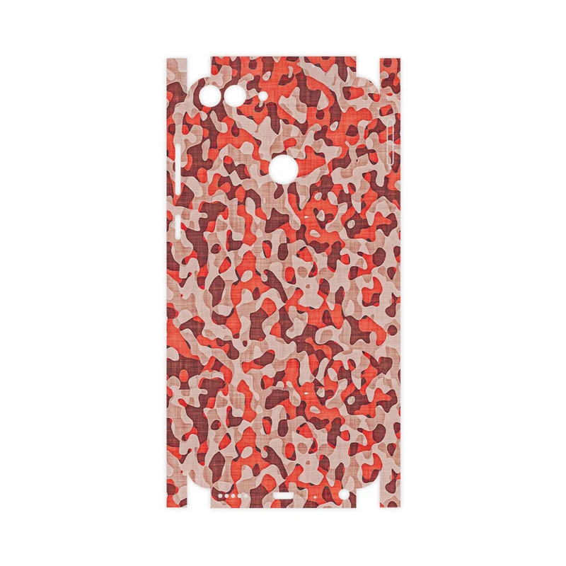 برچسب پوششی ماهوت مدل Red Infantry Army-FullSkin مناسب برای گوشی موبایل هوآوی P Smart