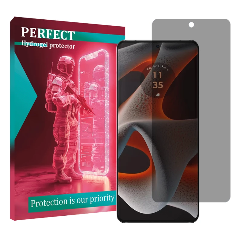 محافظ صفحه نمایش حریم شخصی پرفکت مناسب برای گوشی موبایل موتورولا Edge 50 Pro