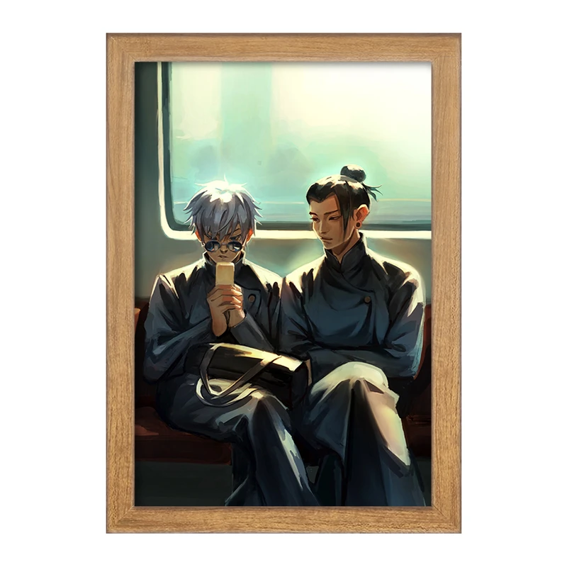 تابلو خندالو مدل انیمه جوجوتسو کایزن کد F1850