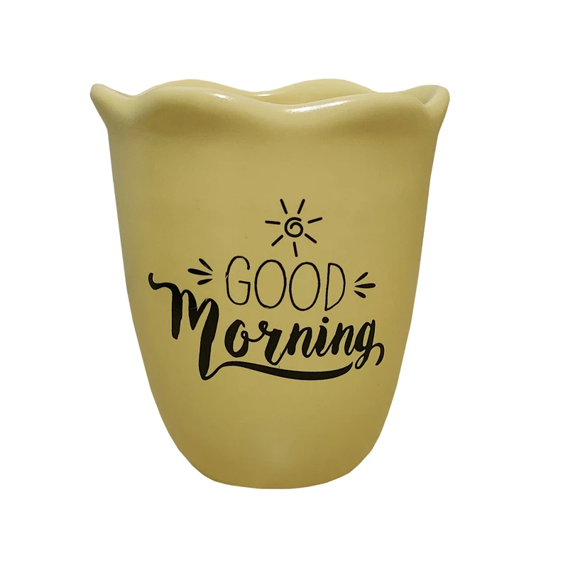 جاقاشقی طرح لاله نوشته Good Morning کد 180068 