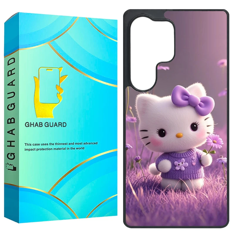 کاور قاب گارد طرح کیتی مدل GS25U مناسب برای گوشی موبایل سامسونگ Galaxy S25 Ultra 