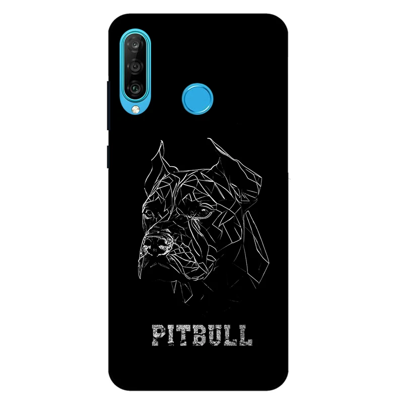 کاور مگافون طرح پیتبول مدل 1883 مناسب برای گوشی موبایل هوآوی P30 Lite / Nova 4E 