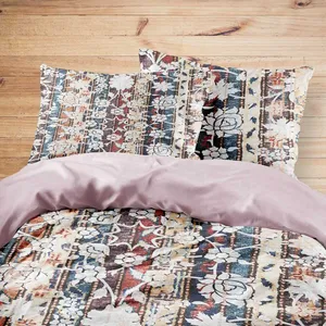 سرویس روتختی مدوپد طرح گلرنگ مدل mod00420 یک نفره 4 تکه