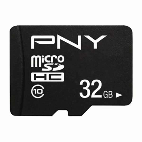 کارت حافظه microSD پی ان وای مدل PERFORMANCE PLUS کلاس 10 استاندارد HS سرعت 20MBps ظرفیت 32 گیگابایت به همراه آداپتور SD