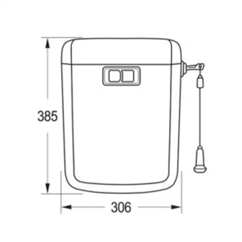 فلاش تانک ایمن آب مدل ارس