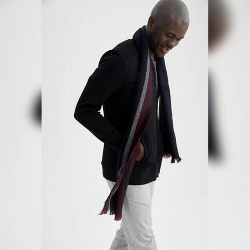 عکس شماره 6 : شال گردن مردانه دفکتو مدل اکریلیک def 154