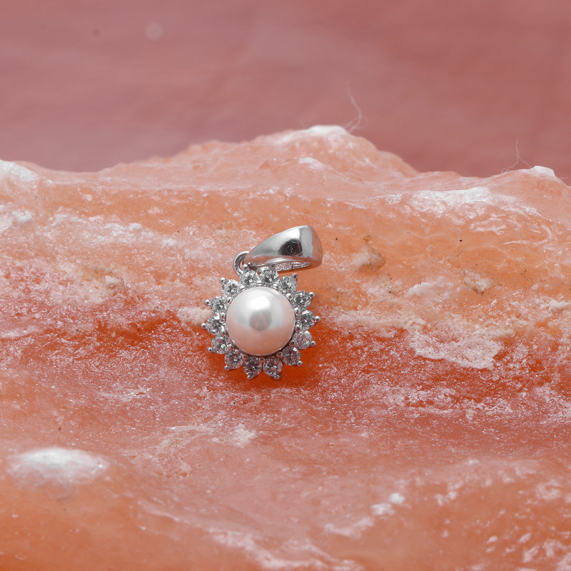 آویز گردنبند نقره زنانه مدل GTA-373 آویز گردنبند نقره زنانه مدل GTA-373