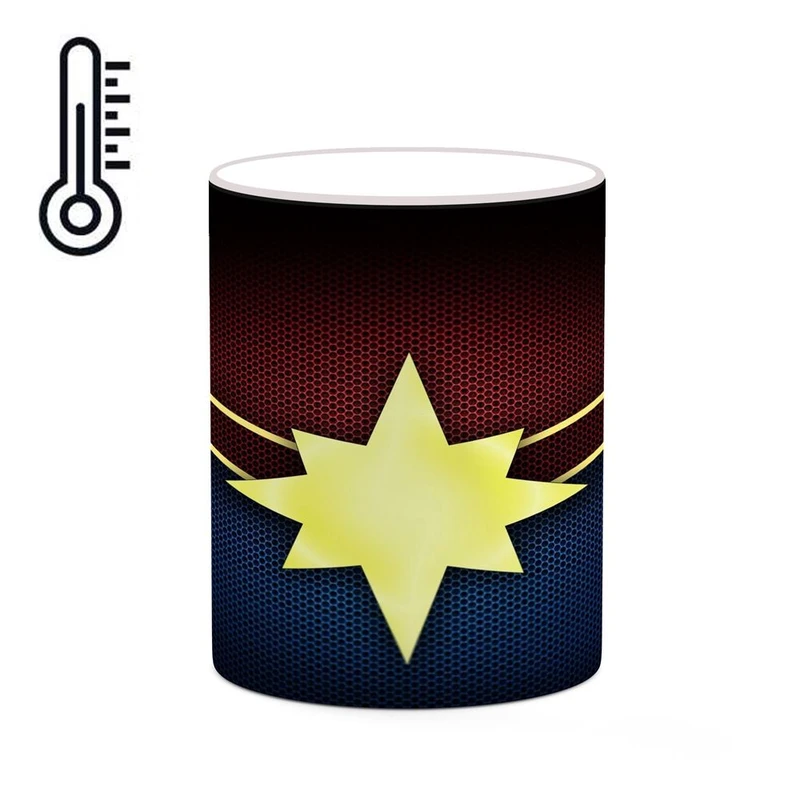 ماگ حرارتی کاکتی مدل Captain Marvel کد mgh38262
