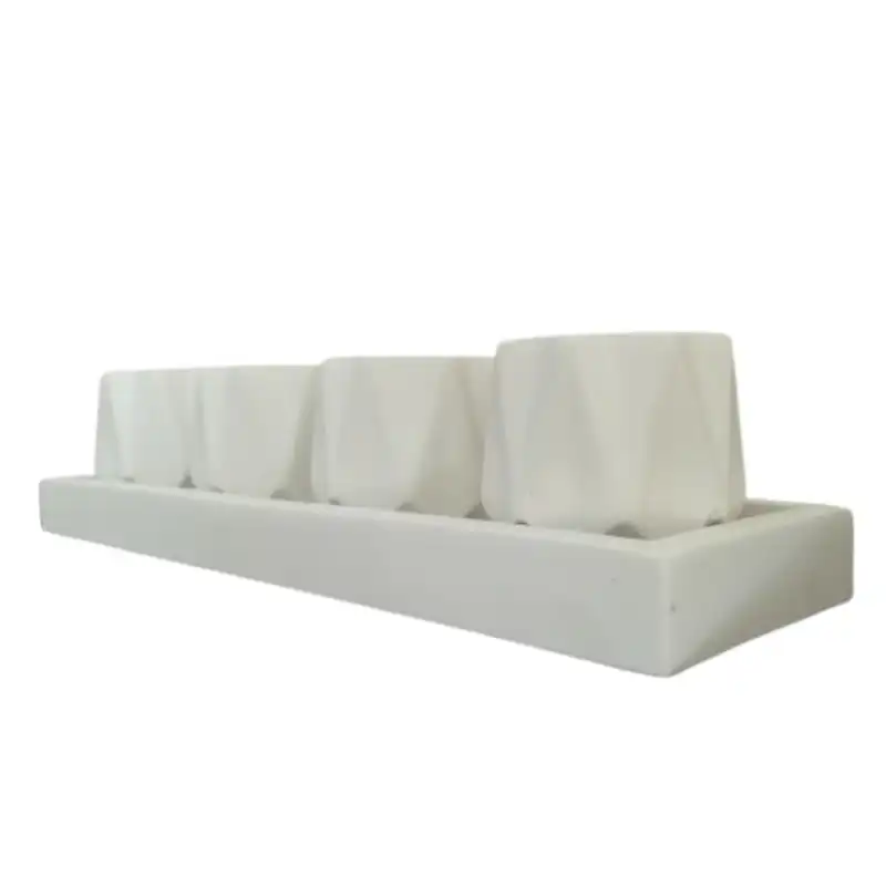 گلدان بتنی طرح لوتوس مدل مینیاتوری مجموعه 5 عددی