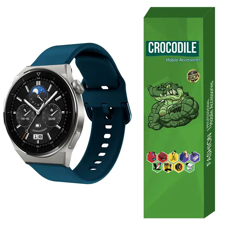 بند کروکودیل مدل S-SQ مناسب برای ساعت هوشمند سامسونگ Galaxy Watch 6 Classic