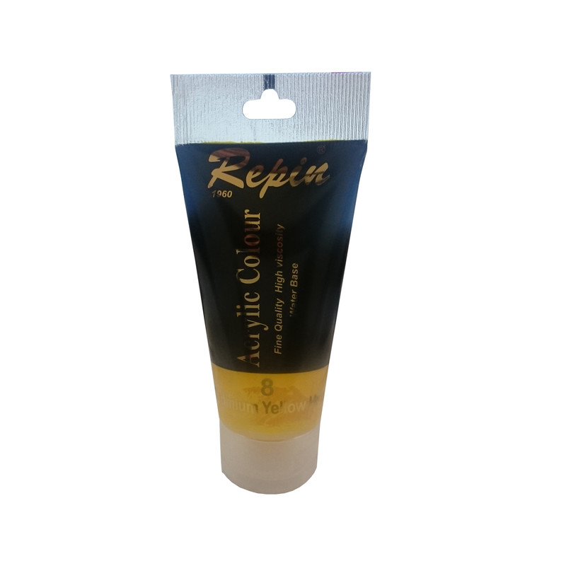 رنگ اکریلیک رپین کد 8 حجم 75 میلی لیتر