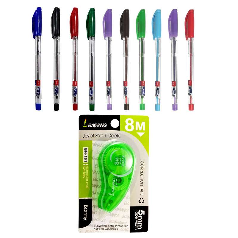 خودکار کیان مدل 10 بسته 10 عددی به همراه غلط گیر