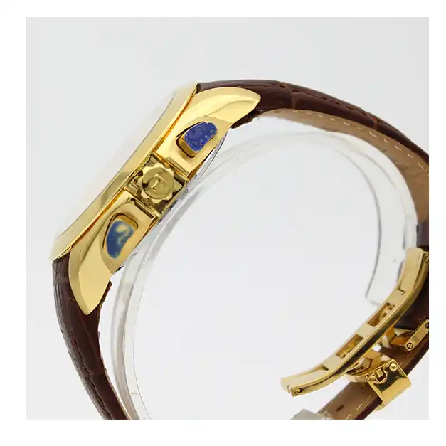 ست ساعت مچی عقربه ای زنانه و مردانه مدل سه موتور کرنوگراف 975 ژاپن موتور